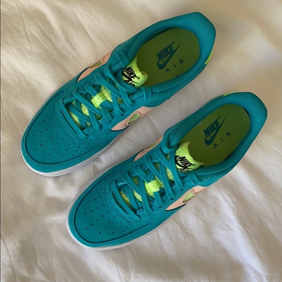 NEW Nike Air Force 1 Aqua sneakers shoes - Picture 3 of 8